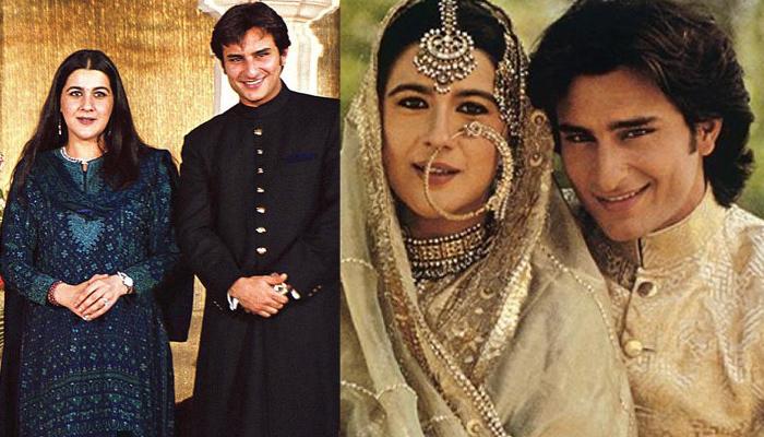 Amrita Singh अच्छे खानदान से थीं, तो Saif Ali Khan भी थे नवाबी:फिर क्यों छिपकर करनी पड़ी दोनों को शादी,