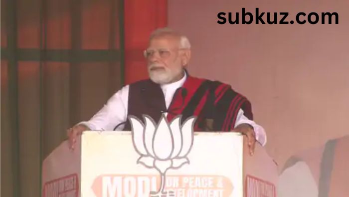 शिलांग में PM मोदी का रोड शो:कहा- कुछ लोग मुझे बदनाम करते है, देश कह रहा है- मोदी तेरा कमल खिलेगा