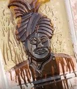  कुलदीप बिश्नोई का भित्तिचित्र है, उसी पर कालिख पोती गई है।