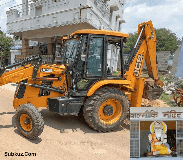 दिल्ली: 20 साल पुराने मंदिर पर चली JCB, लोगो ने किया विरोध