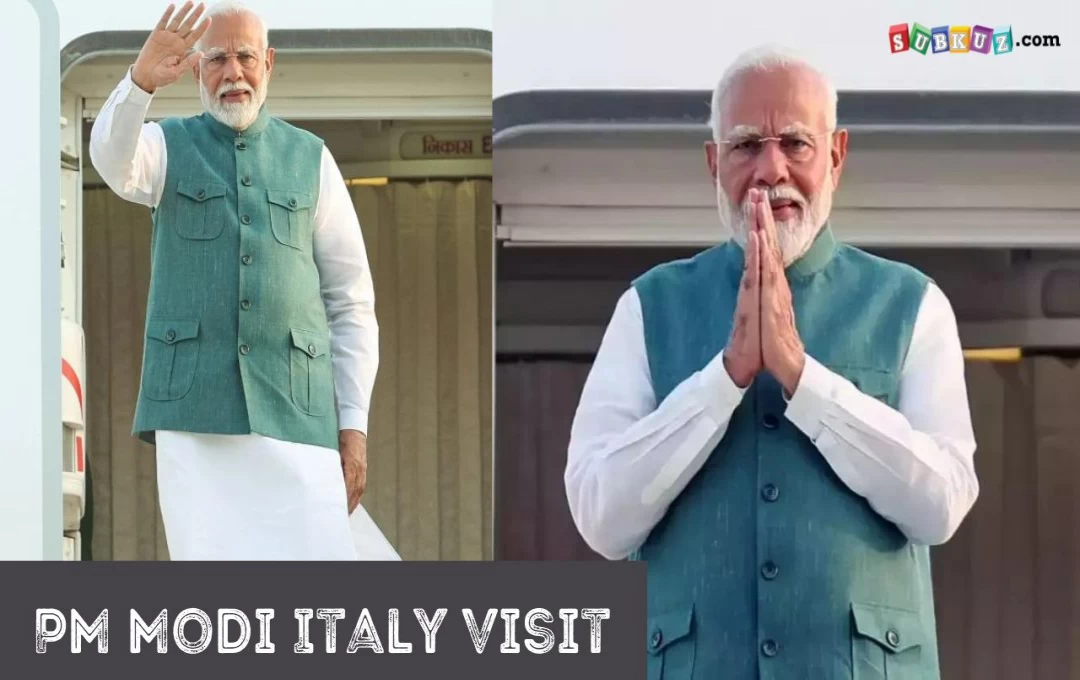 PM Modi Italy Visit: PM Modi G7 शिखर सम्मलेन के आउटरीच सत्र में हिस्सा लेने पहुंचे इटली, बैठक में द्विपक्षीय वार्ता भी करेंगे