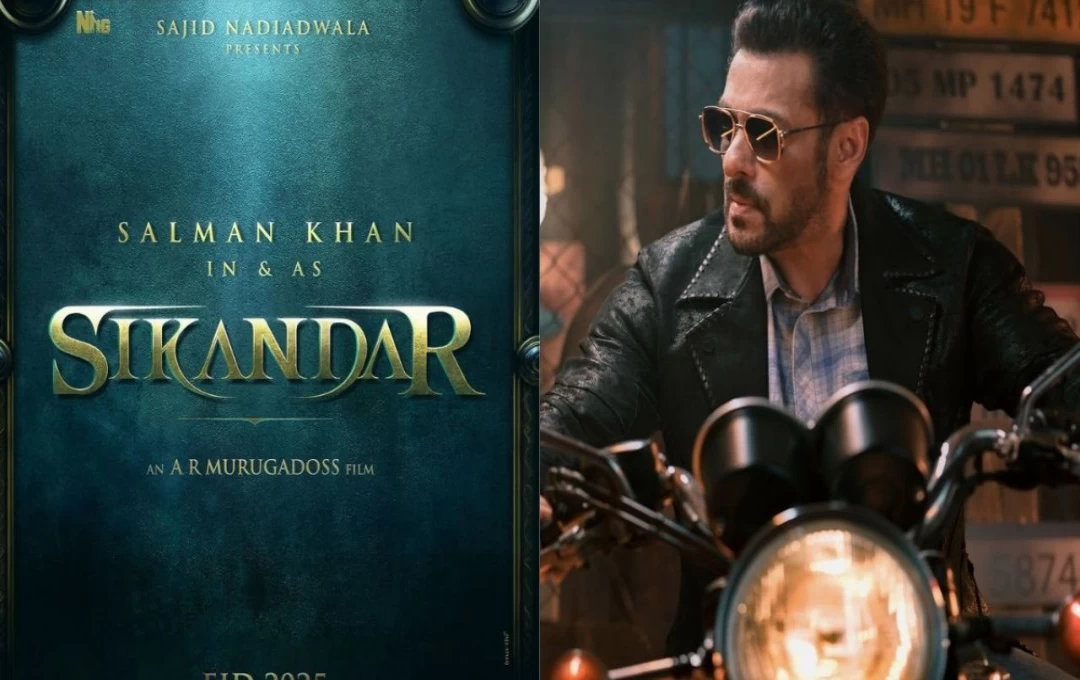 Sikandar Movie First Look: फिल्म 'सिकंदर' में भाईजान का न्यू लुक देख फैंस हुए पागल, सिकंदर के सेट से सलमान खान का फर्स्ट लुक आया सबके सामने 