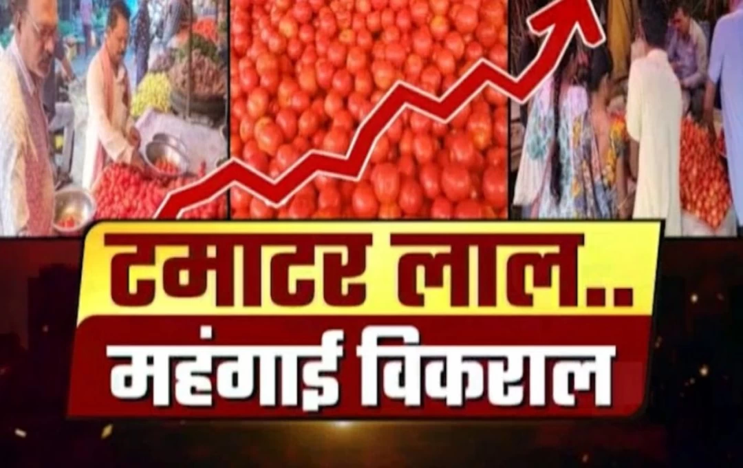 Vegetable Price Hike: महंगाई के कारण आम जनता की जेब हुई ढीली, प्याज-आलू के बाद अब टमाटर दिखा रहा अपना रंग, गर्मी के कारण सब्जियों के भाव में हुई बढ़ोतरी 