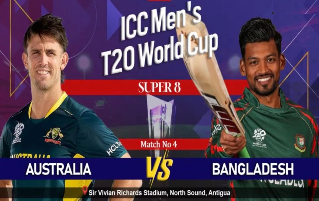 AUS vs BAN: ऑस्ट्रेलिया के तेज गेंदबाज Mitchell Starc ने लसिथ मलिंगा का तोडा रिकॉर्ड, वर्ल्ड कप में हासिल किया बड़ा मुकाम, DLS मेथड से जीता ऑस्ट्रेलिया