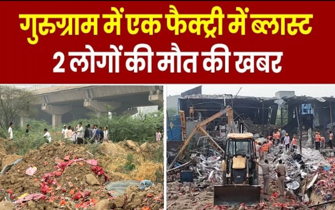 Gurugram Factory Blast: दौलताबाद की एक फैक्ट्री में हुआ जोरदार ब्लास्ट, हादसे में दो लोगों की मौत और कई मजदूर हुए जख्मी, जानें कैसे हुआ हादसा 