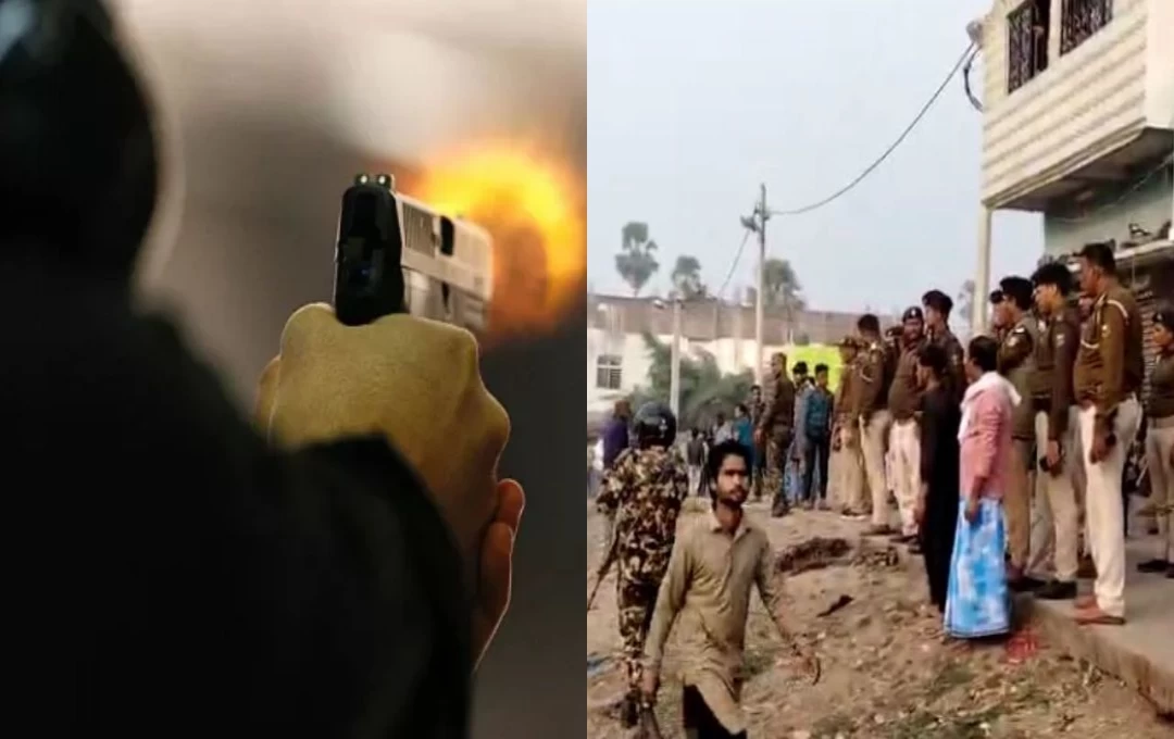 Jharkhand Crime News: देवघर में बदमाशों ने दिनदहाड़े रोड पर मचाया हुड़दंग, जमकर की हवाई फायरिंग; रंगदारी से जुड़ा हो सकता हैं मामला