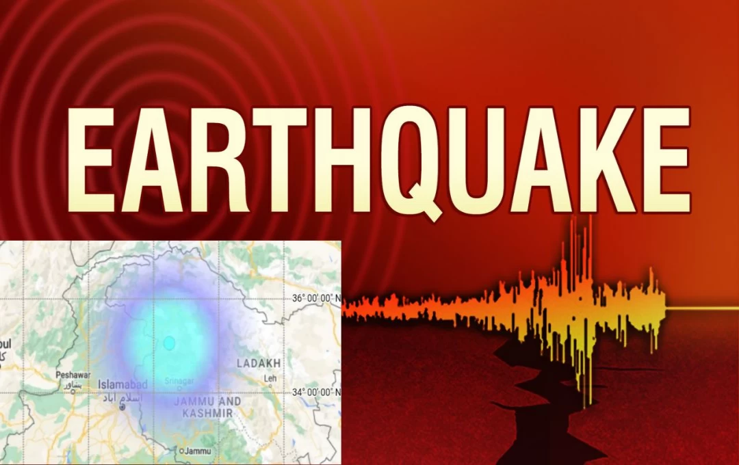 Jammu & Kashmir Earthquake: आतंकी हमलों के बीच कश्मीर में महसूस किए गए भूकंप के तेज झटके, लोगों में दहशत का माहौल, 4.2 भूकंप की तीव्रता 