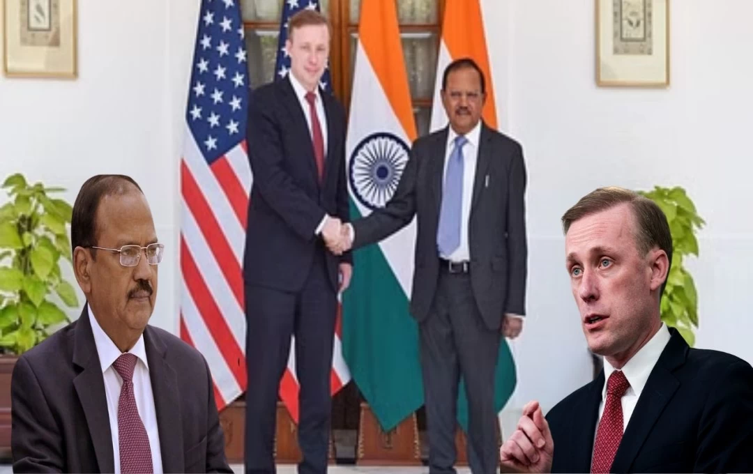 India-US Relations:राष्ट्रीय सुरक्षा सलाहकार डोभाल-जेक सुलिवन के बीच फोन पर हुई वार्तालाप, पीएम मोदी के रूस दौरे के बाद अमेरिका ने पूछा से सवाल? जानिए..