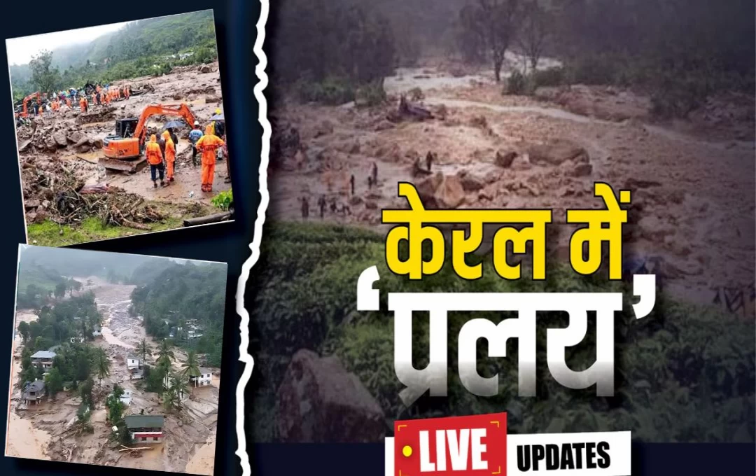 Kerala Wayanad Landslide: केरल वायनाड में भारी तबाही, अब तक 143 की मौत और सैकड़ों लोग लापता, सरकार ने घोषित किया दो दिन का राजकीय शोक