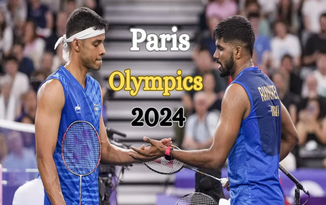 Paris Olympics 2024:  भारत को बैडमिंटन में बड़ा झटका, चिराग-सात्विक की जोड़ी पेरिस ओलंपिक से हुई बाहर, मेडल जीतने का टूटा सपना