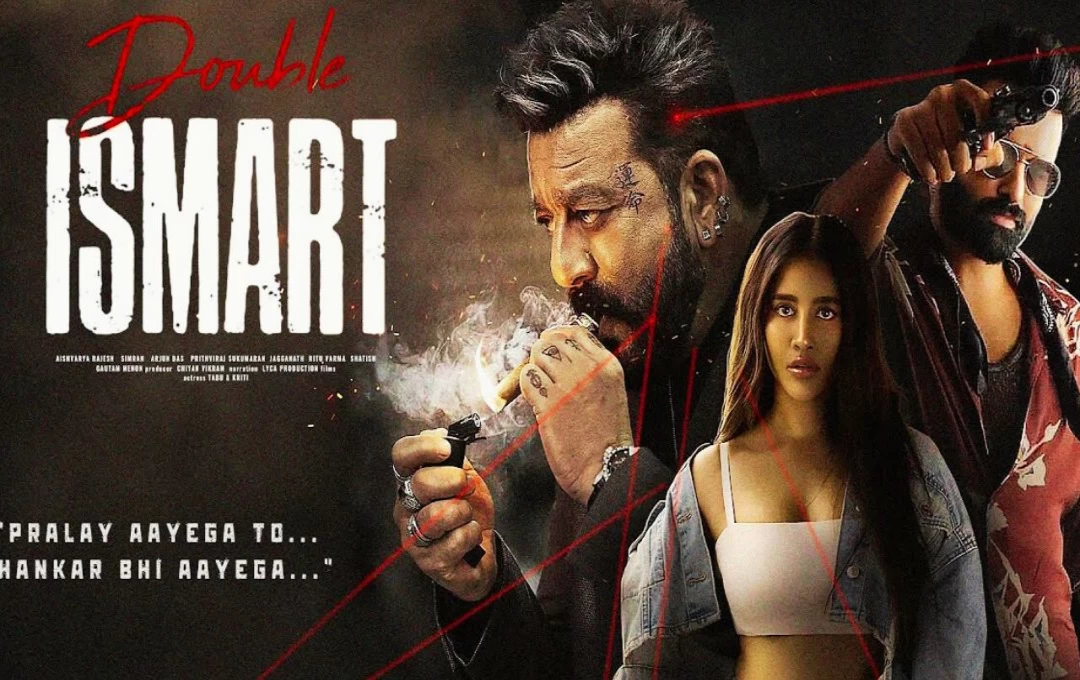 Bollywood: Double ISmart का ट्रेलर रिलीज! साउथ सुपरस्टार Ram Pothinen ने बॉलीवुड में की एंट्री, 'डबल स्मार्ट' में विलेन का किरदार निभाते नजर आएंगे संजय 