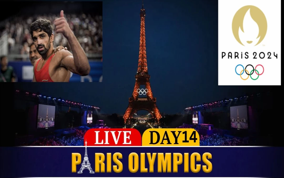 Paris Olympics 2024 Day 14: भारत को अमन सहरावत से कांस्य पदक की उम्मीद, अदिति-दीक्षा भी दिखाएगी दम, देखें भारत का आज का शेड्यूल 