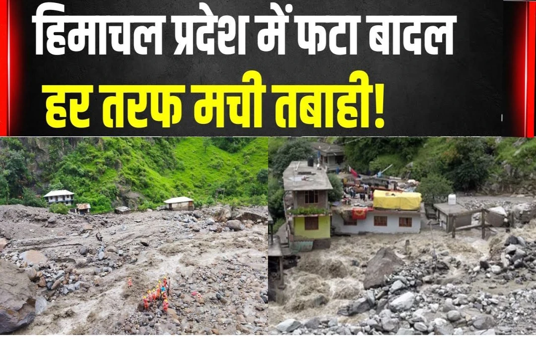 Himachal Disaster: हिमाचल में बादल फटने से मची तबाही, बाढ़ और भूस्खलन की चपेट में आने से अब तक 31 लोगों की मौत; 121 घर हुए तबाह