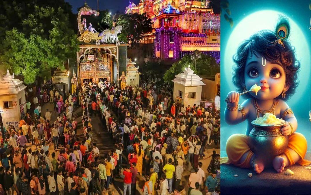 Krishan Janmashtami 2024: आज देश मना रहा है कृष्ण जन्मोत्सव, 20 घंटे खुला रहेगा कृष्ण जन्मस्थान मंदिर, निकलेगी 2 शोभा यात्रा 