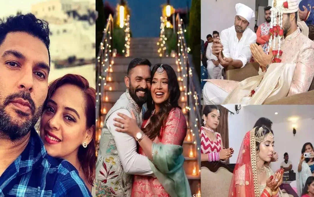 Cricketers Marrige Photos: 5 भारतीय क्रिकेटर्स ने दूसरे धर्म की लड़की से की शादी, कोई खुद को मान रहा खुशनसीब; तो कोई कोस रहा अपनी तकदीर, देखें...