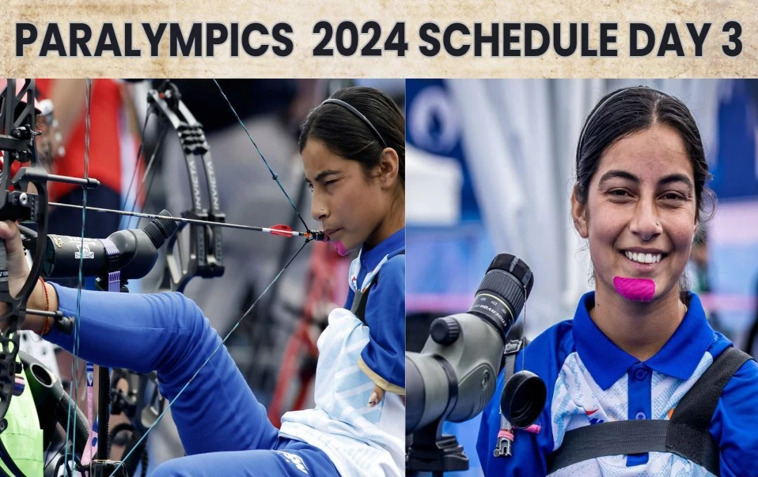 Paralympics 2024 Schedule Day 3: पैरालंपिक में भारतीय खिलाड़ियों का रोमांचक मुकाबला, तीसरे दिन का देखें शेड्यूल, शीतल देवी से Medal की आस