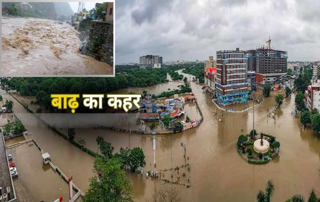 Gujarat Floods: गुजरात से आंध्रा तक बारिश का कहर जारी, बाढ़ से 20 ट्रेनें रद्द, अब तक 36 लोगों की मौत 