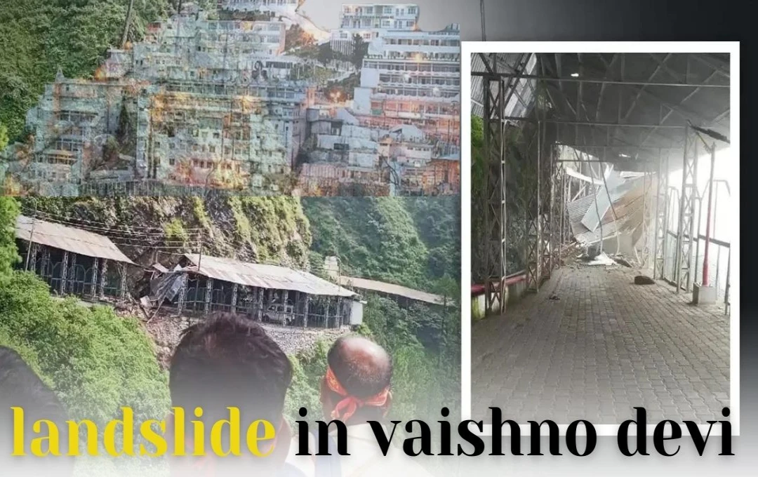 Vaishno Devi Landslide: वैष्णों देवी यात्रा मार्ग पर लैंडस्लाइड, दो तीर्थयात्रियों की मौत, 1 की हालत गंभीर 