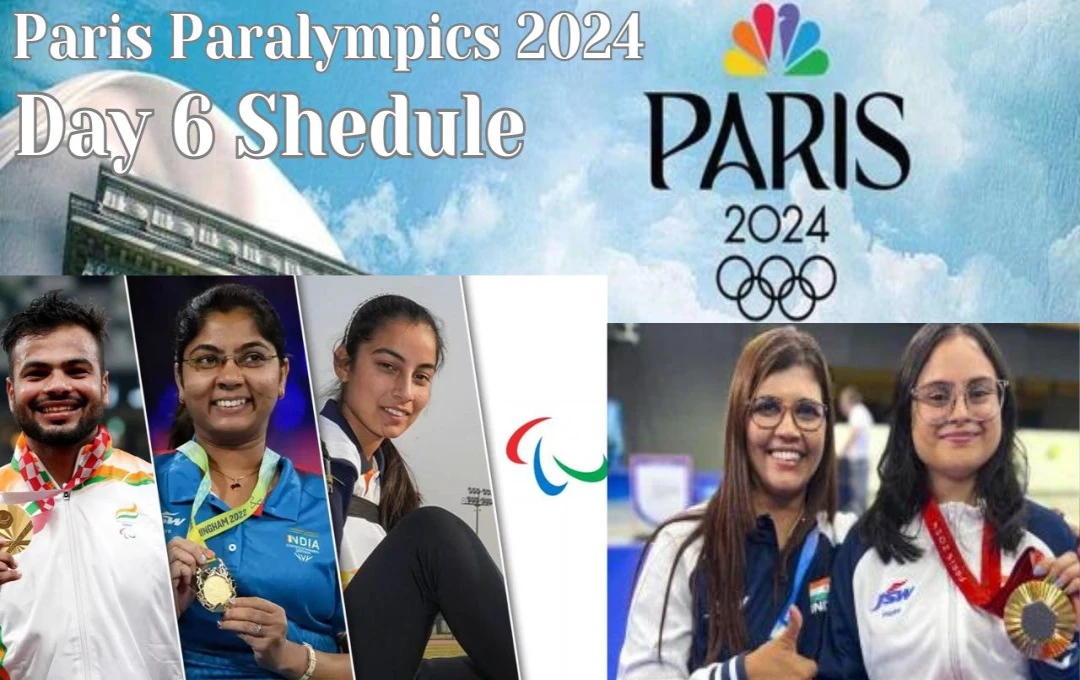 Paris Paralympics 2024 में भारतीय एथलीटों का जलवा जारी, छठवें दिन सात मेडल की उम्मीद, आज का देखें पूरा शेड्यूल 