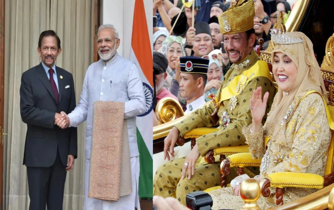 PM Modi in Brunei: ब्रुनेई के सबसे अमीर सुल्तान के आलिशान महल जायेंगे PM मोदी, जानें यहां के सुल्तान की खासियत और कलेक्शन