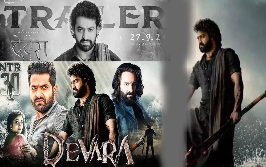 Devara Film Trailer: Devara का धमाकेदार Trailer रिलीज, एक्शन करते नजर आएंगे सुपरस्टार जूनियर NTR, विलेन के रोल में डबल टक्कर देंगे सैफ 