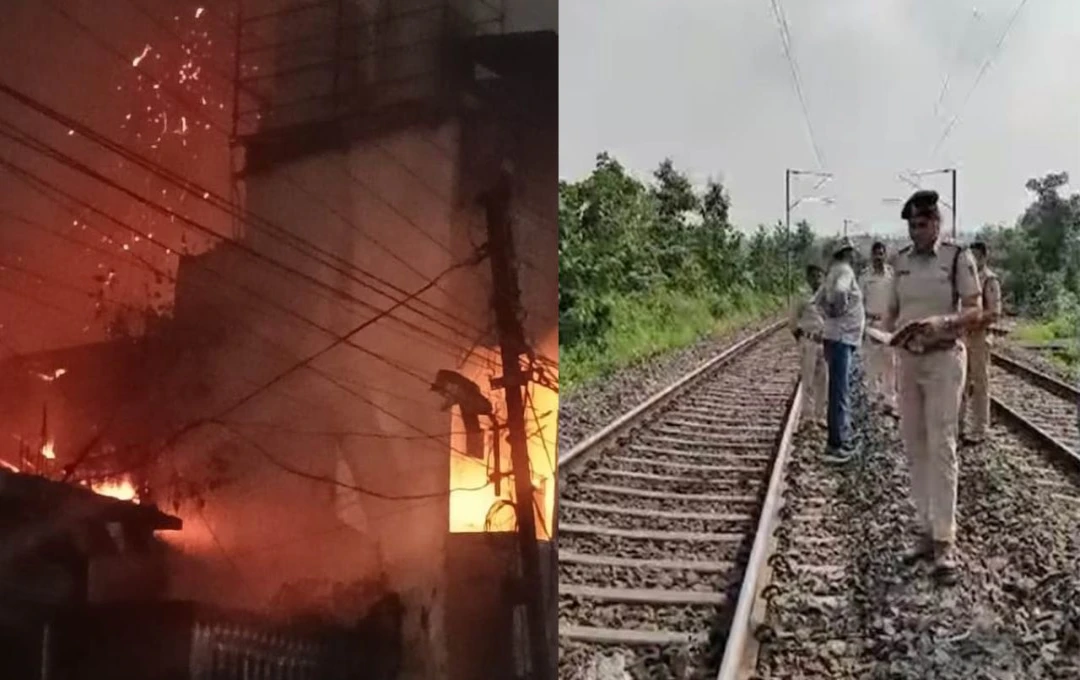 Khandwa firecracker blast: खंडवा में दिल्ली-मुंबई रेलवे ट्रैक पर पटाखों से ब्लास्ट का मामला गर्माया, दो दिन के बाद अब जागा RPF, 18 सितंबर की है घटना 