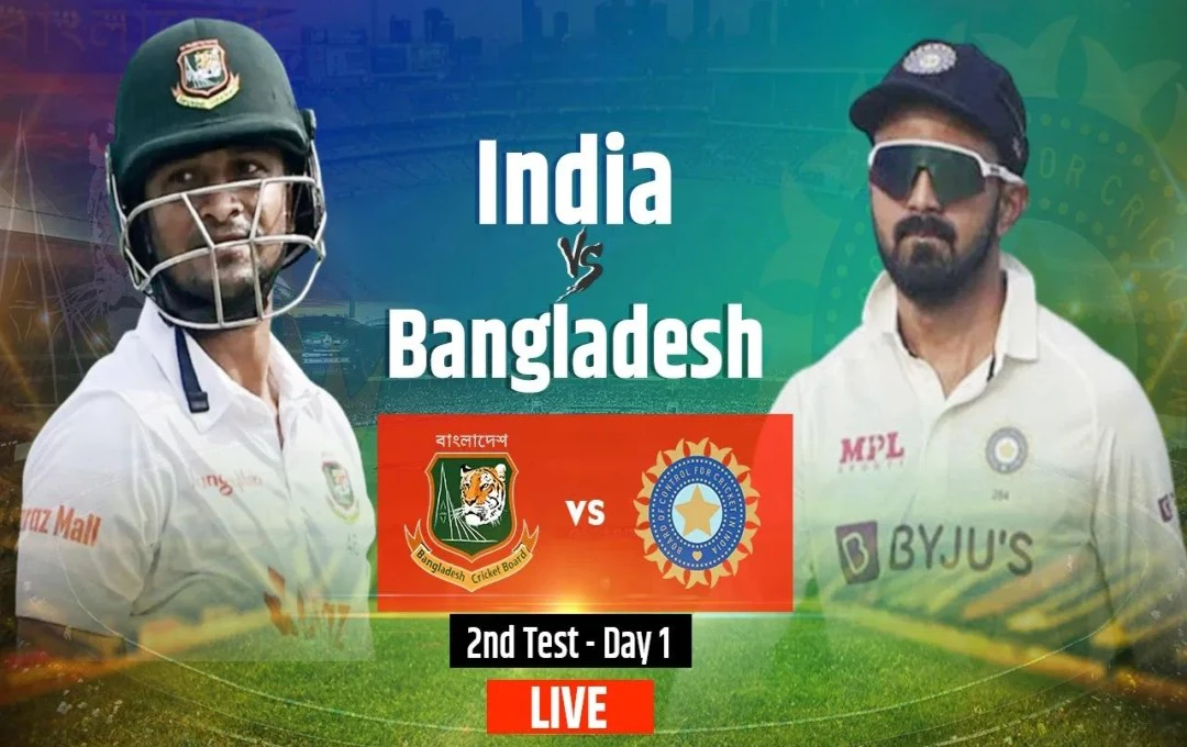 IND vs BAN 2nd Test day 1: भारत-बांग्लादेश दूसरा टेस्ट मैच, रोहित शर्मा ने जीता टॉस, पहले गेंदबाजी करने का लिया फैसला