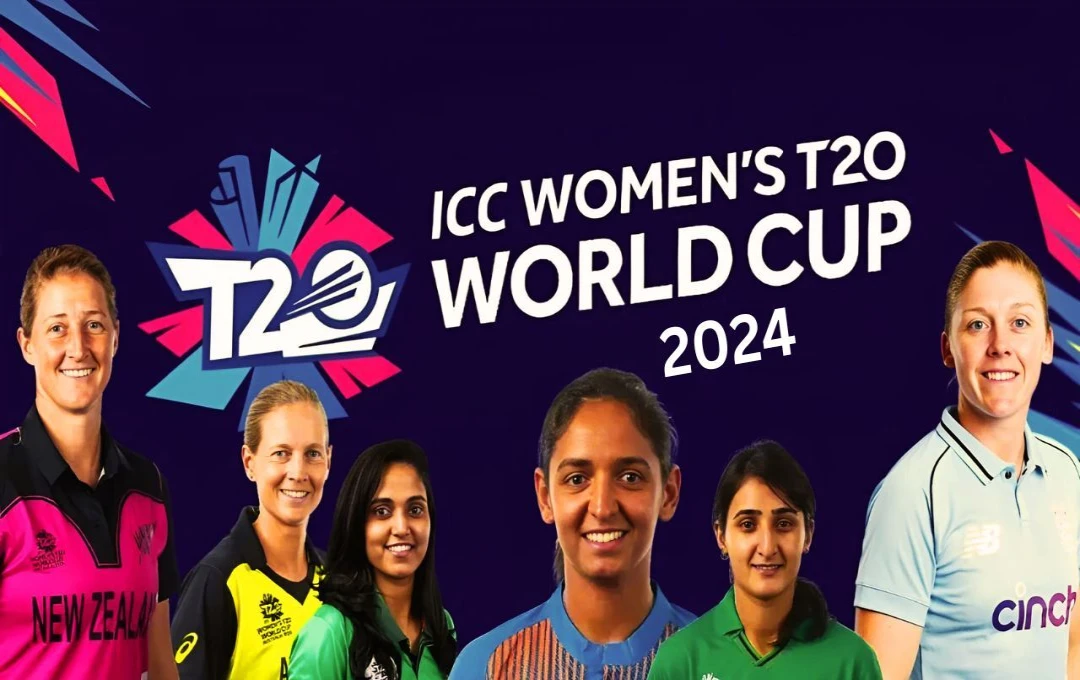 Women T20 World Cup 2024:10 टीमों के बीच होगा मुकाबला, लीग स्टेज के मैचों के बाद सीधे सेमीफाइनल खेले जाएंगे।