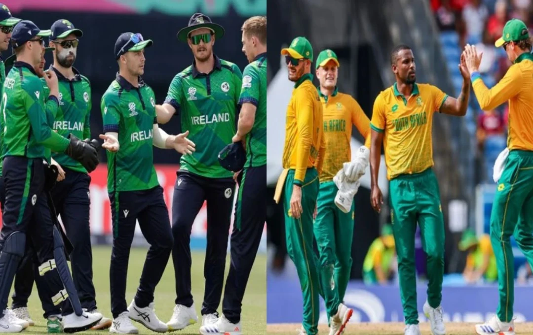 SA vs IRE T20 Match: अफगानिस्तान के बाद अब एक और छोटी टीम ने दी साउथ अफ्रीका को मात, बड़ी टीम के खिलाफ पहली बार जीता मुकाबला, देखें... 