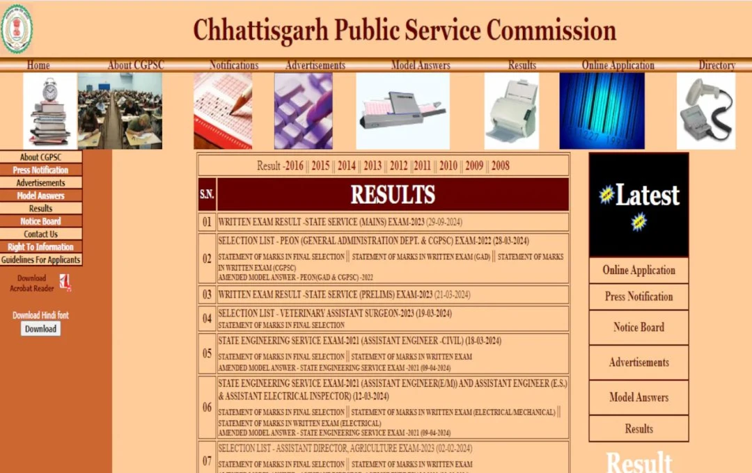 Chhattisgarh PSC Mains Result 2024: छत्तीसगढ़ स्टेट सर्विस मेंस एग्जाम का रिजल्ट जारी, 703 कैंडिडेट्स हुए क्वालीफाई, देखें पूरी लिस्ट 