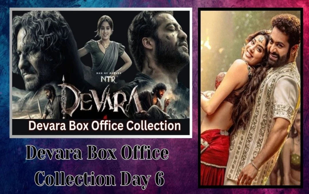 Devara Box Office Collection Day 6: बॉक्स ऑफिस पर 'देवरा' का कमाल, जूनियर NTR की फिल्म 200 करोड़ क्लब में हुई शामिल