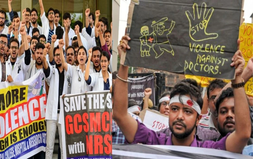 Kolkata Doctor Murder Case: बंगाल में डॉक्टर्स की हड़ताल से स्वास्थ्य सेवाएं प्रभावित; TMC छात्रसंघ समर्थकों ने विद्रोह के दौरान राज्यपाल को दिखाए काले झ