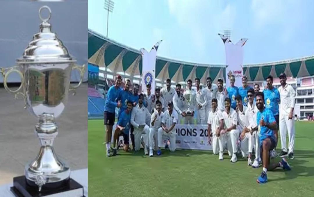 Irani Cup 2024: मैच ड्रॉ होने के बाद भी मुंबई ने जीता खिताब, 27 साल के लंबे अंतराल के बाद ईरानी कप पर किया कब्जा, देखें मैच का हाल 