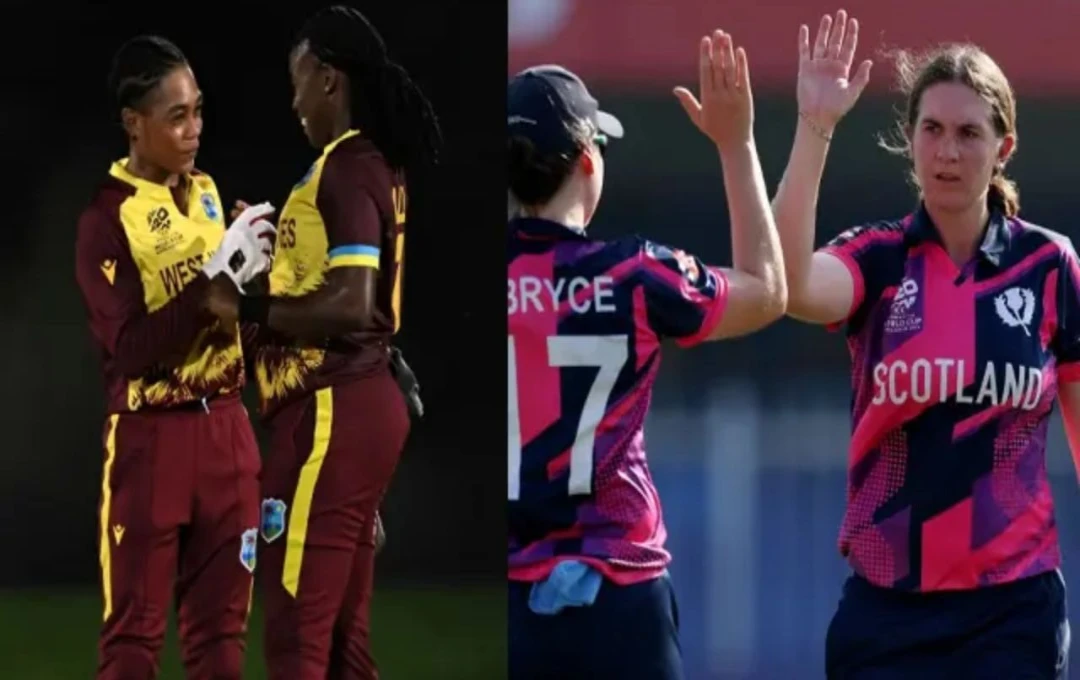 Women T20 World Cup: टी20 वर्ल्ड कप में वेस्टइंडीज और स्कॉटलैंड महिला टीम के बीच होगा कड़ा मुकाबला, जानें पिच रिपोर्ट और टीम स्क्वाड 