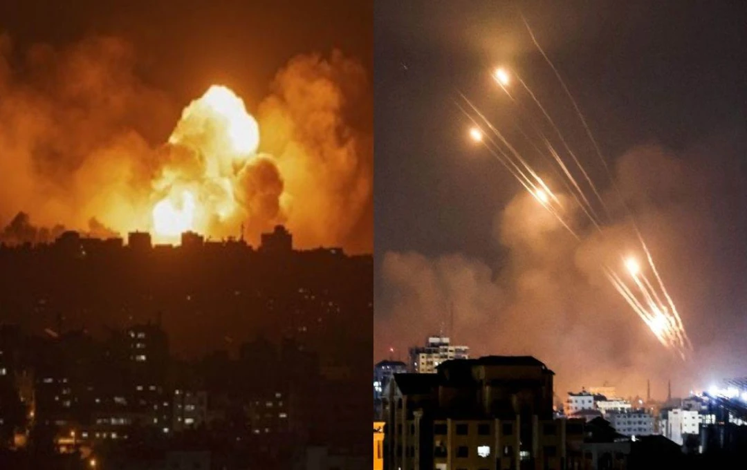 Israel Hamas War: हमास के हमले की बरसी पर इजरायल ने लेबनान पर दागी ताबड़तोड़ मिसाइलें, ब्लास्ट के बाद उठने लगा धुआं का गुबार, थर्राई राजधानी बेरुत 