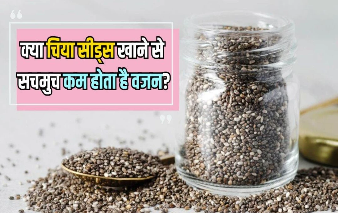 Chia Seeds: क्या चिया सीड्स वज़न घटाने में सच में मदद करते हैं? जानें इस दावे की सच्चाई