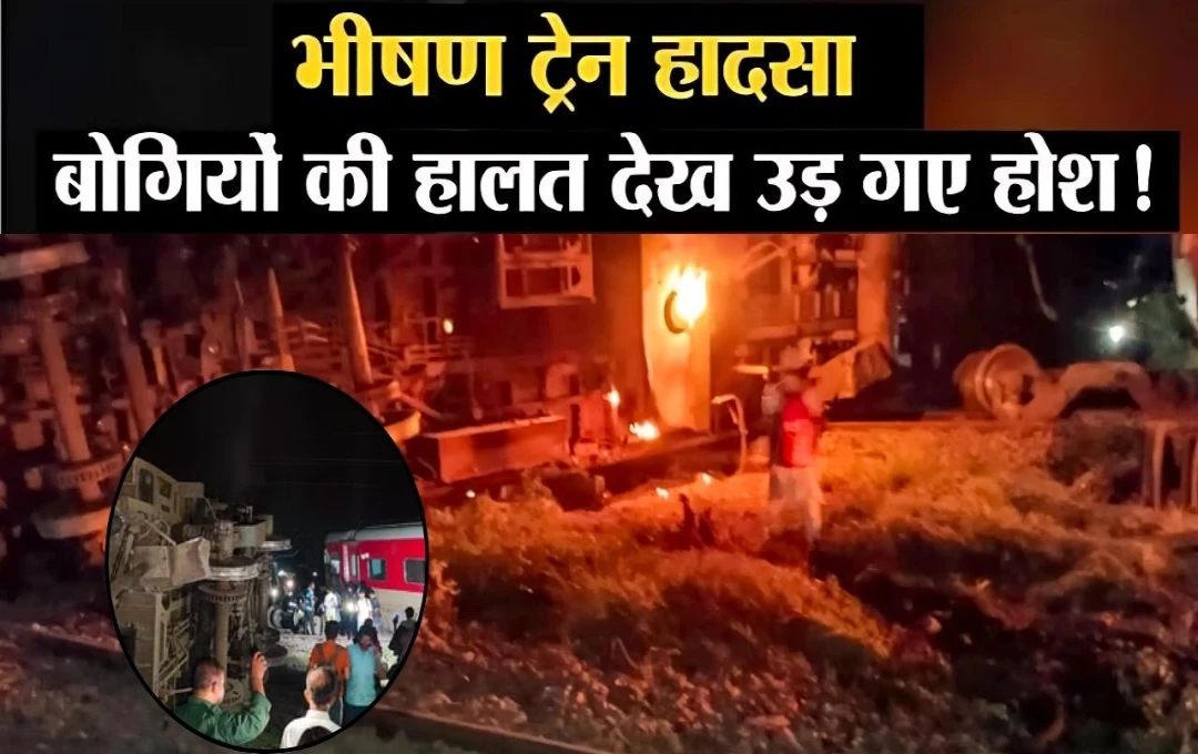 Bagmati Express Accident: चेन्नई के पास ट्रेन हादसा: मैसूर-रभंगा एक्सप्रेस मालगाड़ी से टकराई, 12 डिब्बे पटरी से उतरे