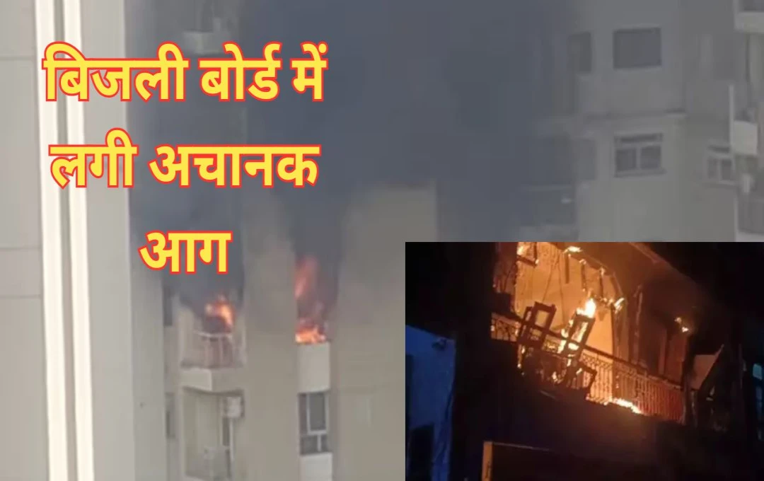 Noida Fire Accident: बिजली बोर्ड में लगी अचानक आग, सिलेंडर ने किया सब तहस-नहस, एक व्यक्ति की गई जान