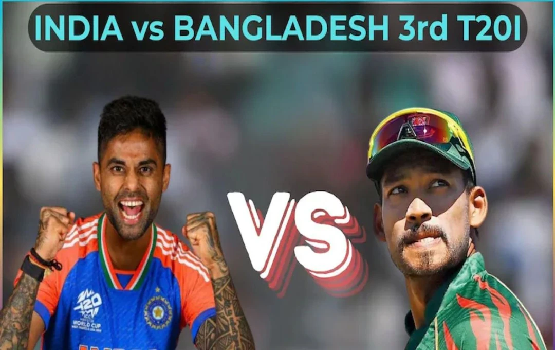 IND vs BAN T20 Match: टेस्ट के बाद टी-20 में 'क्लीन स्वीप' करने के इरादे से उतरेगी भारतीय टीम, जितेश को मिल सकता है मौका, पढ़ें पूरी जानकारी 