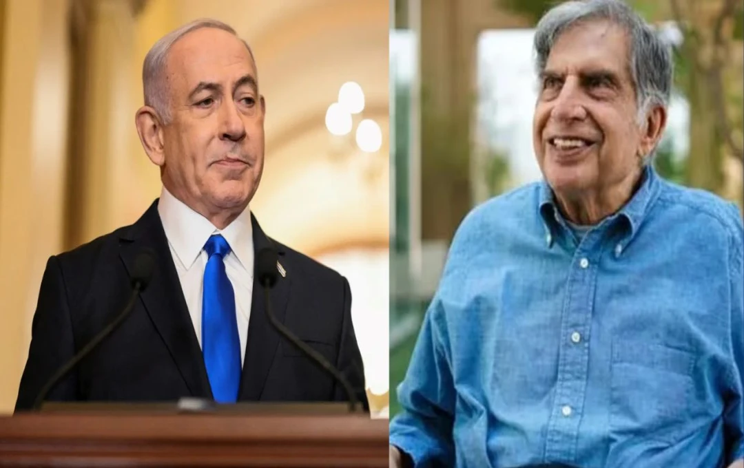 Israel PM:  इजराइल के पीएम नेतन्याहू ने भारत के प्रसिद्ध उद्योगपति Ratan Tata के निधन पर जताया शोक, 'भारत का गौरवशाली बेटा बताया रतन को'