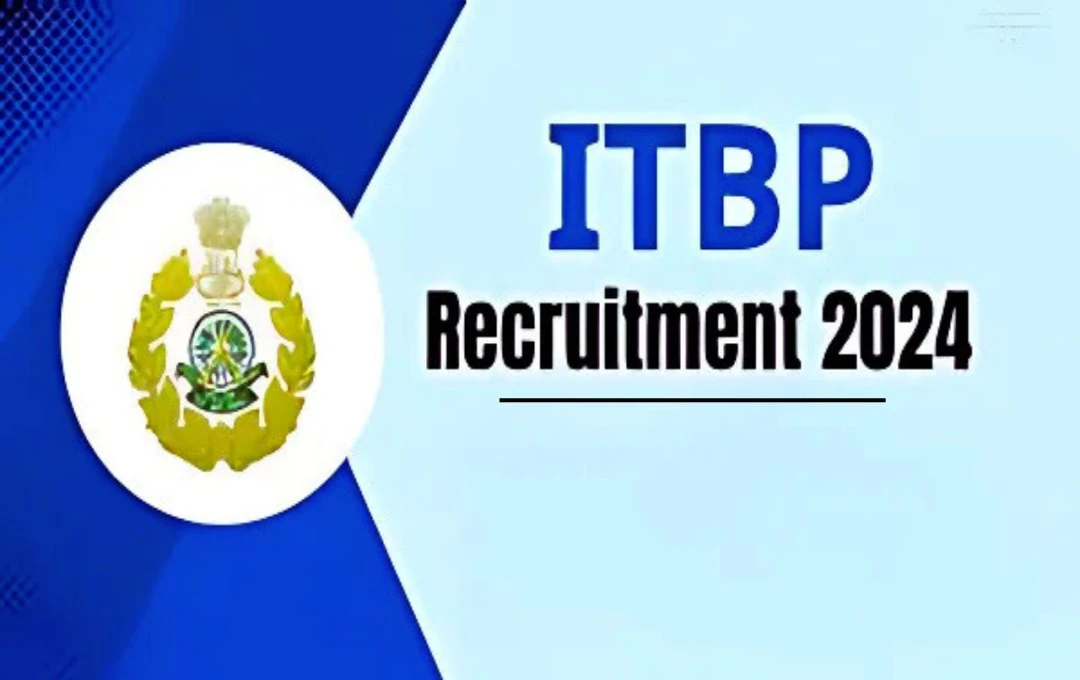 ITBP Recruitment 2024: आईटीबीपी कॉन्स्टेबल ड्राइवर पदों के लिए आवेदन करने का सुनहरा अवसर, 10वीं पास उम्मीदवारों के लिए अवसर उपलब्ध