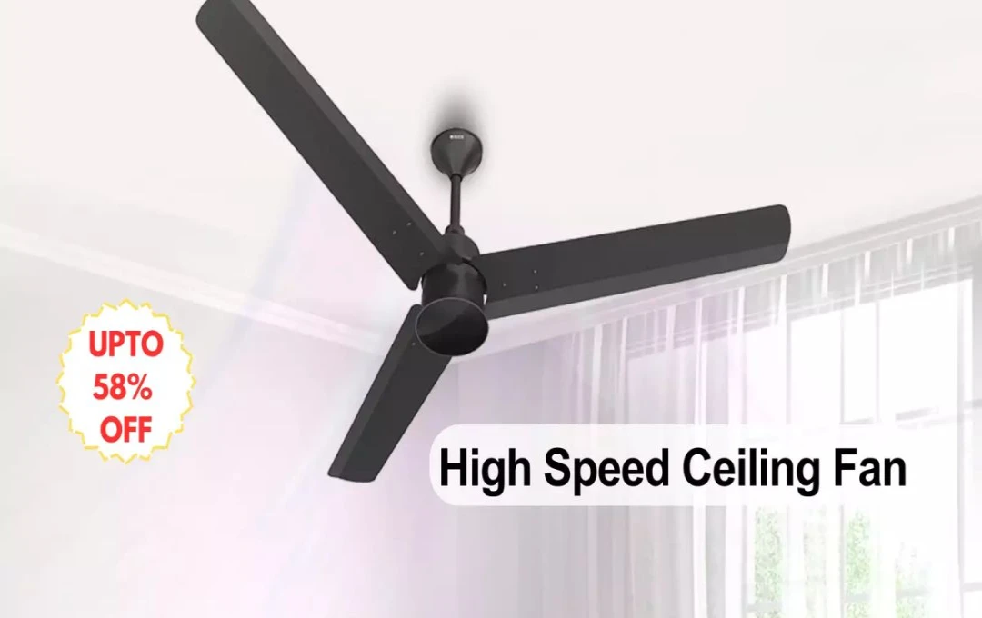 बिजली की बचत करें: अमेज़न पर मिल रहे टॉप BLDC Ceiling Fans पर 58% तक की छूट!