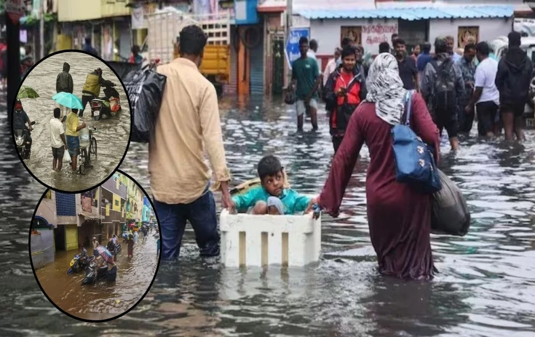 Chennai Rains: चेन्नई में हो रही लगातार बारिश के कारण स्थिति हुई गंभीर, सुपरस्टार रजनीकांत के भव्य विला में भी भरा पानी