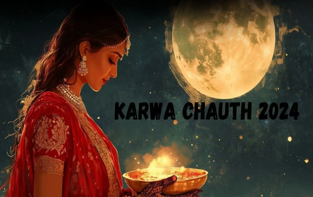 आज है करवा चौथ! Karwa Chauth 2024:आपके शहर में चंद्रमा की पहली झलक? जानें सही समय 