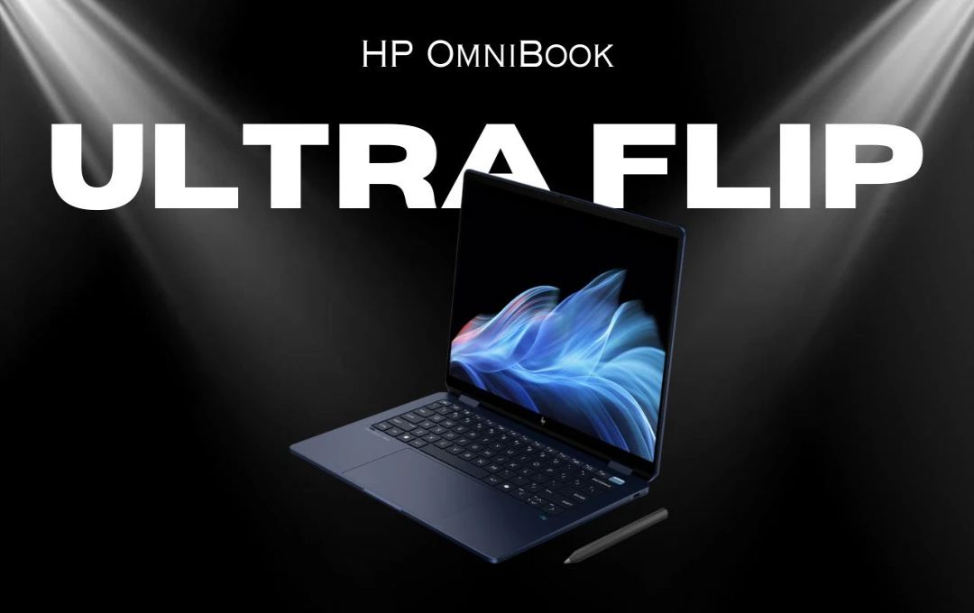 HP का नया OmniBook Ultra Flip AI PC: 21 घंटे की बैटरी लाइफ और शानदार फीचर्स के साथ लॉन्च