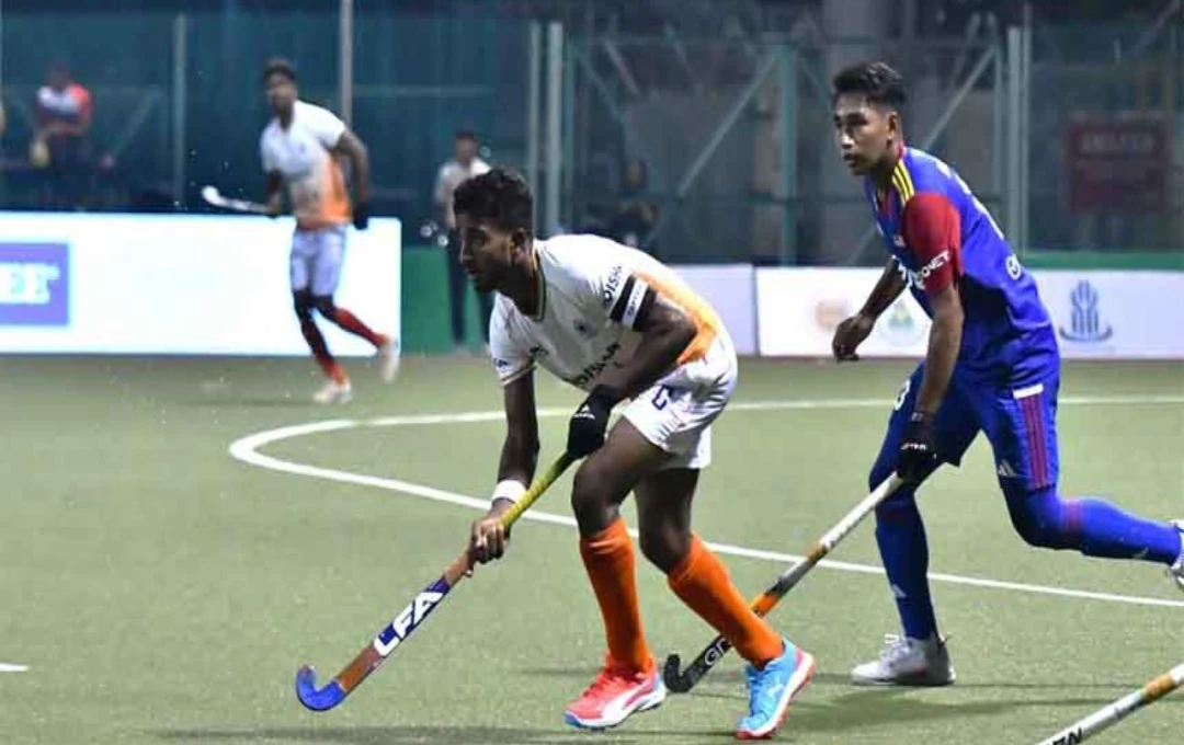 Sultan Johor Cup: भारतीय जूनियर पुरुष हॉकी टीम का शानदार प्रदर्शन, मेजबान मलेशिया को हराकर लगाई जीत की हैट्रिक