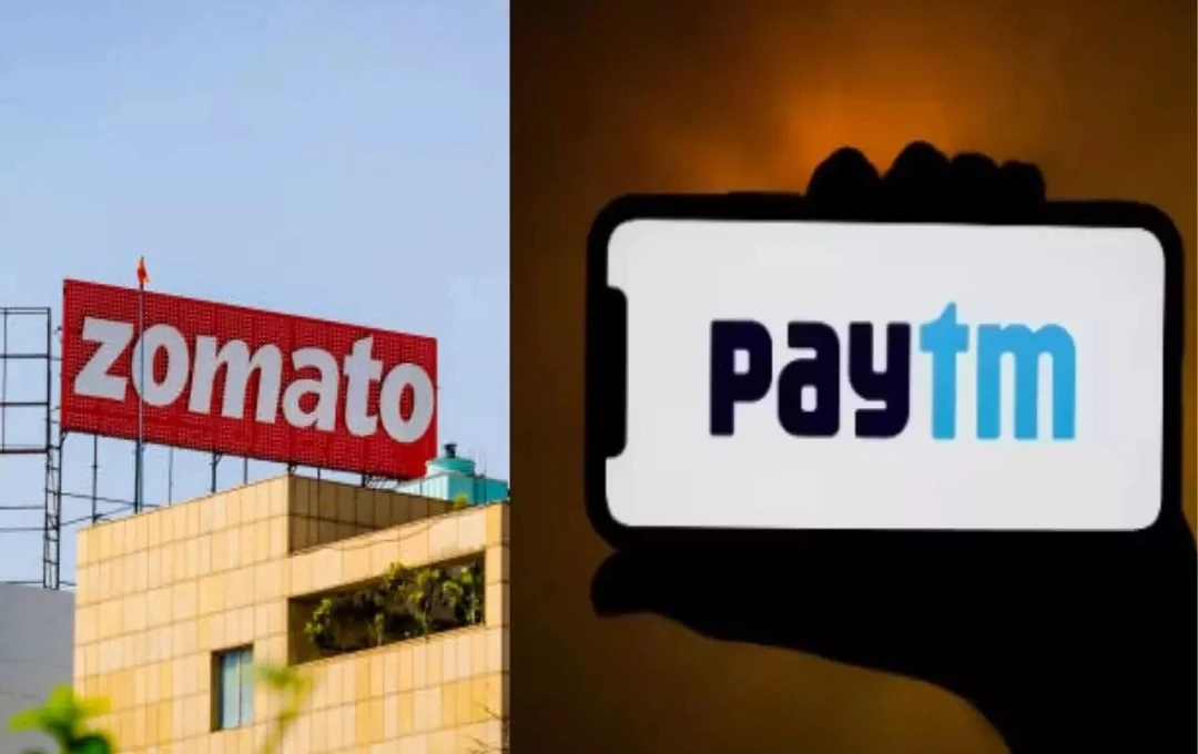 Paytm और Zomato के शेयरों में तेजी, जानें कौन सी बड़ी खबर ने बढ़ाई निवेशकों की रुचि