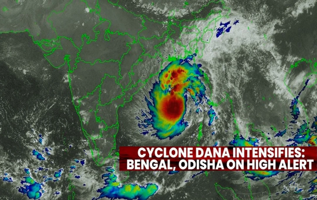 Cyclone Dana: ओडिशा में मंडरा रहा Cyclone Dana का कहर! IMD का अलर्ट जारी, कुछ समय में तटीय क्षेत्रों में दस्तक देने की संभावना