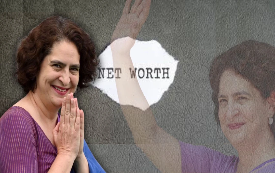 Priyanka Gandhi Net Worth: करोड़ों की मालकिन है Priyanka Gandhi, चुनावी हलफनामे में अपनी आय का किया खुलासा, जानें उनकी नेटवर्थ 