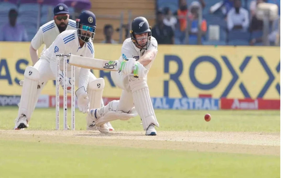 IND vs NZ 2nd Test Day 2: दूसरे दिन का खेल हुआ खत्म, न्यूजीलैंड ने बनाई 301 रनों की बढ़त, भारत की पहली पारी मात्र 156 रनों पर गई सिमट 